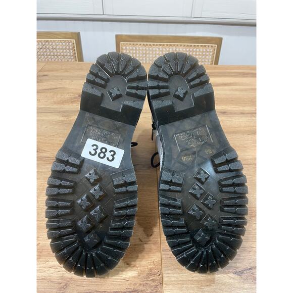 Dr. Martens Jadon Boot Polka Dot Smooth Leather Platforms White Sz 7 M 8 L NWOB - Picture 12 of 14